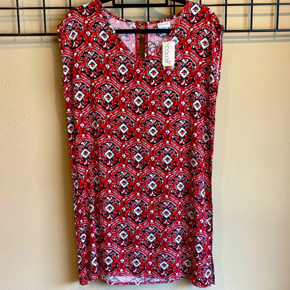 Sleeveless Shift Dress ✨ Swim Cover